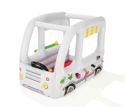 Игровой центр 122х84х84 см "Фургон" с 10 шариками, от 2 лет (Bestway 52268)