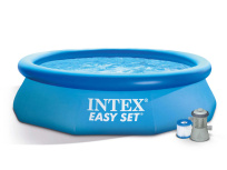 Бассейн надувной Intex Easy Set 305х61 см + фильтр-насос 1250 л/ч (28118) | 24intex.ru